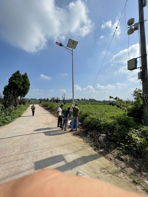 Latest company Solutions about Case of solar lighting on roads in Sichuan, China