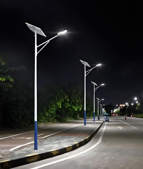 Dernières nouvelles de l'entreprise Réverbère solaire de LED