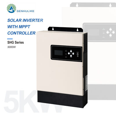 Harga yang bagus Sistem Energi Surya Hibrida Off Grid 5kW untuk Rumah dengan Konversi 22%+ Sakelar Otomatis on line