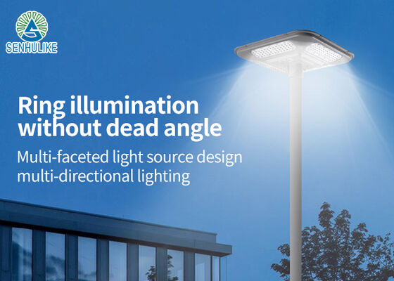 Goede prijs. Buitenlandschap Zonne-Tuinverlichting Aluminium Hoge Paalverlichting IP65 online