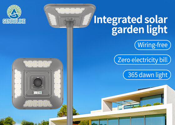 Un buen precio. Luz de calle solar LED todo en uno para exteriores, material galvanizado IP65 en línea