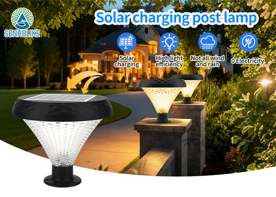 Un buen precio. Luz de calle LED solar integrada para exteriores ABS, resistente al agua IP67, fuente de alimentación de CC en línea