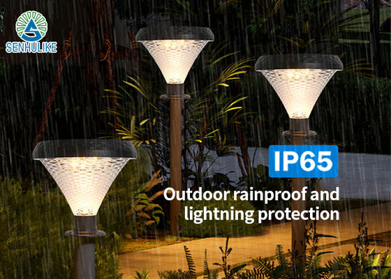 Un buen precio. Lámpara solar LED inteligente para jardín IP65 para iluminación de calles y patios al aire libre en línea