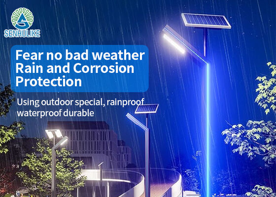 Un buen precio. Luz de calle solar LED todo en uno de aluminio para exteriores, resistente al agua IP65, 240w 300w 400w 500w 600w en línea