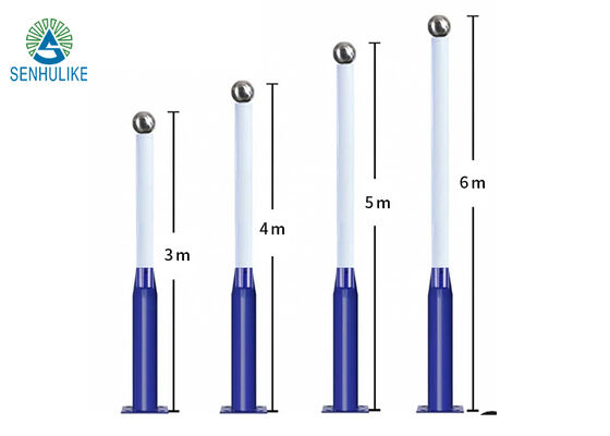 Harga yang bagus Tiang Lampu Jalan Tenaga Surya Split Splicing Luar Ruangan 3 Meter 4 Meter 5 Meter 6 Meter on line