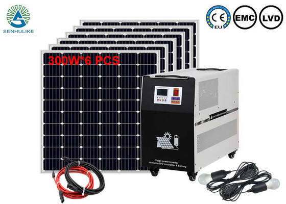 Giá tốt. Hệ thống điện năng lượng mặt trời di động 5KW với pin Lithium 5KWH Tấm pin mặt trời trực tuyến