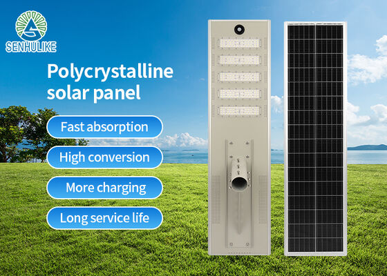 Goede prijs. LED Solar straatlantaarn met microgolf bewegingssensor, aluminium behuizing roestwerend duurzaam voor buitenweg online