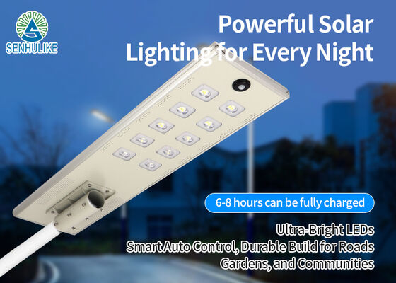 İyi bir fiyat. Dış LED Güneş Sokak Işığı IP66 Su geçirmez, 5054 LED Çipler Monokristalin Panel Uzun Servis Süresi çevrimiçi