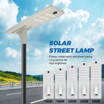 Goede prijs. 300W High Power Auto On/Off IP65 Waterdicht All-in-One Zonne-Straatlicht voor landelijke industriële parken online