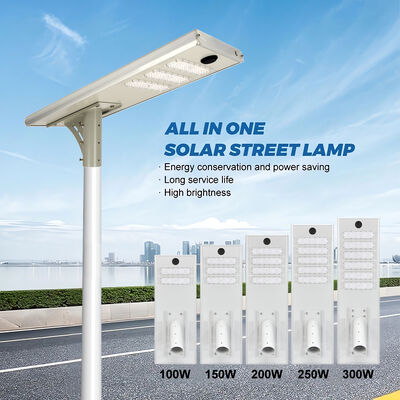 Good price 150W High Power IP65 Waterproof Solar Street Light with Aluminum Alloy Body for Outdoor Lighting online