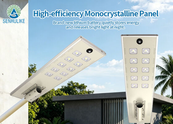 Good price All in One Solar LED Street Light with Microwave Motion Sensor, IP65 Waterproof Auto On/Off, Easy Install for Outdoor Road online