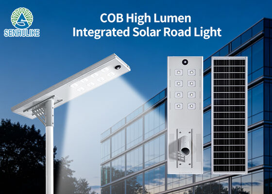 Good price Smart Microwave Induction Solar Street Light, High-Brightness COB LED Lamp with High Conversion Monocrystalline Solar Panel online