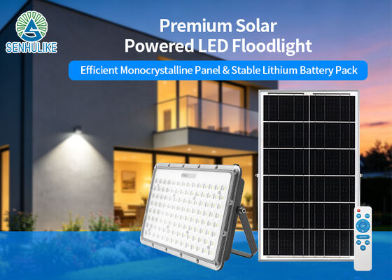 Good price Eco-Friendly Off-Grid Solar LED Flood Light, Zero Cost Wireless Exterior Flood Illumination online