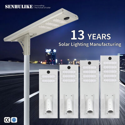 Good price White All-in-One Solar Street Light 150W 3 Modules Aluminum Alloy Microwave Sensor Outdoor LED Lamp for Village Farm Garden online