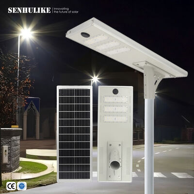 ভালো দাম ১৫০ ওয়াট ৩ মডিউল অল-ইন-ওয়ান সোলার স্ট্রিট লাইট সাদা অ্যালুমিনিয়াম অ্যালয় মাইক্রোওয়েভ সেন্সর সহ এলইডি আউটডোর ল্যাম্প অনলাইন