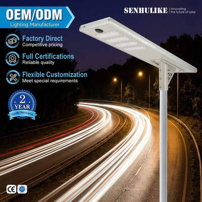 Good price Solar Street Light All-in-One 200W White 4 Modules IP65 Waterproof Aluminum Built-in Li-ion Battery LED Lamp for Park Plaza online