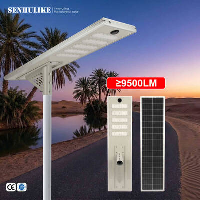 سعر جيد ضوء الشارع الشمسي الأبيض 250W All-in-One 5 وحدات IP65 المائية الألومنيوم بطارية الليثيوم المدمجة للقرية الريفية الطريق الانترنت