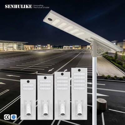 Good price 5 Modules 250W All-in-One Solar Street Light White IP65 Waterproof Aluminum Built-in Lithium Battery for Garden Courtyard online