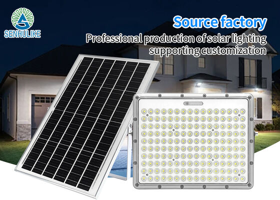 Un buen precio. 160 LED de alta potencia luz solar de inundación,IP65 impermeable,sensor de movimiento de microondas temporizador de control de luz, lámpara de aluminio para iluminación exterior de gran área online