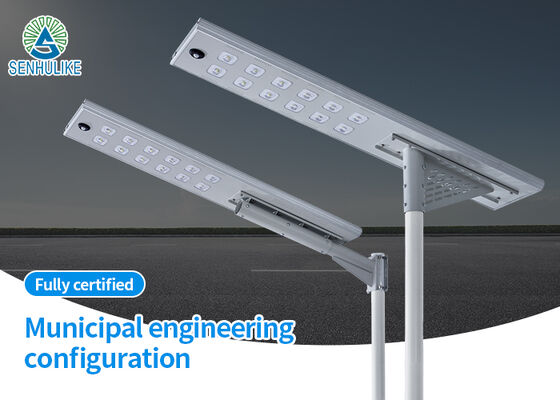 Goede prijs. 12 Eyes All-in-One Solar Street Light, High Power COB LED IP65 Outdoor Lamp met Microwave Sensor voor Highway & Large Yard Lighting online