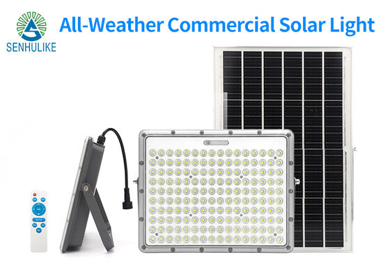 Un buen precio. 160 LEDs High Lumen Solar Flood Light. IP65 aluminio luz de área exterior con sensor de movimiento. Brillante amplia cobertura. SENHULIKE Foshan fábrica de suministro directo para grandes proyectos al aire libre. online